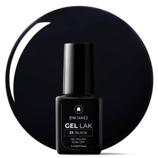 Gél lak 27 Black 5 ml