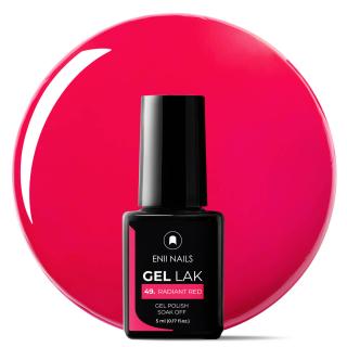 Gél lak 49 Radiant Red 5 ml