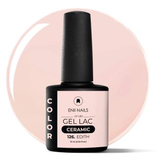 Gél lak Ceramic 126 Edith - gélový lak bez HEMA, 10 ml