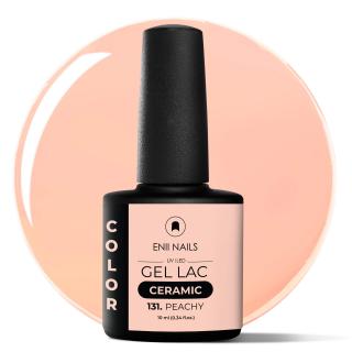 Gél lak Ceramic 131 Peachy - gélový lak bez HEMA, 10 ml