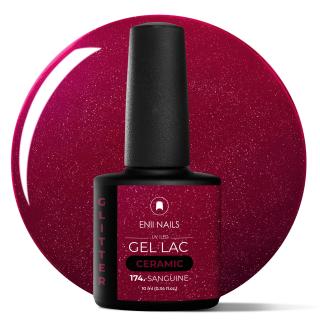 Gél lak Ceramic 174 Sanguine - gélový lak bez HEMA, 10 ml