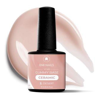 Gummy Base Ceramic 02 - gumová báza na nechty, 10 ml