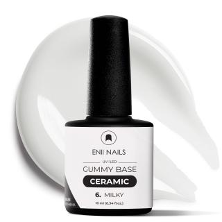Gummy Base Ceramic 06 - gumová báza na nechty, 10 ml