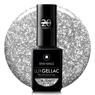 Lux gél lak 55 Silver 11 ml