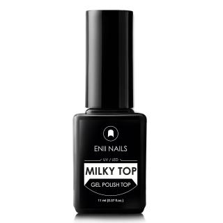 Milky Top Gel 11 ml - vrchný mliečny bezvýpotkový top