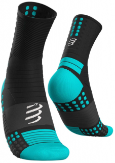 Bežecké ponožky Compressport Pro Marathon Socks Black Veľkosť: T1 (EUR 35 - 38)