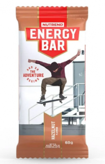 Energy bar 60g - lieskový orech