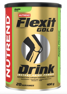 Kĺbová výživa Nutrend Flexit Gold 400g - jablko