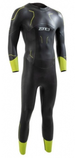 Pánsky Plavecký neoprén Zone3 - Vision Wetsuit - black/lime/gun Veľkosť: M