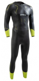 Pánsky Plavecký neoprén Zone3 - Vision Wetsuit - black/lime/gun Veľkosť: MT