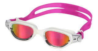 Plavecké okuliare Zone3 Venator-X - white/silver/pink