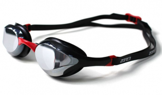 Plavecké okuliare Zone3 Volaire Streamline Racing - black/red