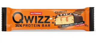 Proteinová tyčinka Nutrend qwizz - arašidové maslo