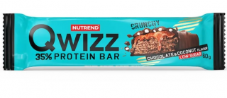 Proteinová tyčinka Nutrend qwizz - čokoláda + kokos