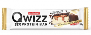 Proteinová tyčinka Nutrend qwizz - mandle s čokoládou