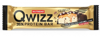 Proteinová tyčinka Nutrend qwizz - slaný karamel