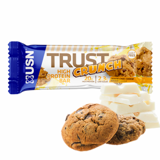 Proteinová tyčinka USN Trust - biela čokoláda so sušienkou