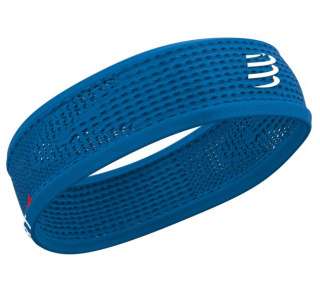 Športová čelenka Compressport Thin Headband ON/OFF Pacific blue