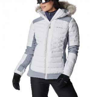 Columbia Dámska bunda Bird Mountain™ Insulated Jacket biela Veľkosť: S, Farba: White, Tradewinds Grey