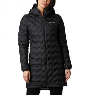 Columbia Dámska bunda Delta Ridge™ Long Down Jacket čierna Veľkosť: XL, Farba: Black