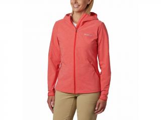 Columbia Dámska bunda Heather Canyon™ Softshell Jacket červená Veľkosť: XL, Farba: Bold Orange Hea