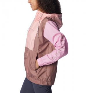 Columbia Dámska bunda proti vetru, water resistant Lily Basin™ Jacket ružovo hnedá Veľkosť: L, Farba: Salmon Rose, Co