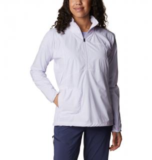 Columbia Dámska bunda W Titan Pass™ Lightweight 1/2 Zip Veľkosť: M, Farba: Purple Tint