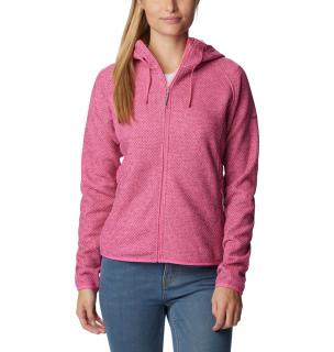 Columbia Dámska mikina Pacific Point™ Full Zip Hoodie Veľkosť: XL, Farba: Wild Geranium Heather