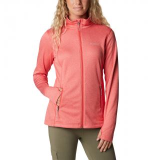 Columbia Dámska mikina W Park View™ Grid Fleece Full Zip Veľkosť: XL, Farba: Red Hibiscus He