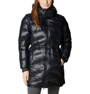 Columbia Dámska páperová bunda Icy Heights™ II Down Mid Jacket čierna Veľkosť: L, Farba: Black Gunmetal