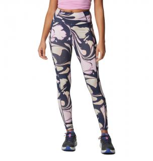 Columbia Dámske legíny Boundless Trek™ Legging modro ružové Veľkosť: L, Farba: Nocturnal Eddie