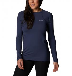 Columbia Dámske termoprádlo Midweight Stretch Long Sleeve  tmavo modrá Veľkosť: S, Farba: Nocturnal