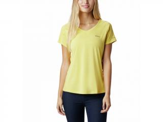 Columbia Dámske tričko Zero Rules™ Short Sleeve Shirt Veľkosť: L, Farba: Buttercup Heath