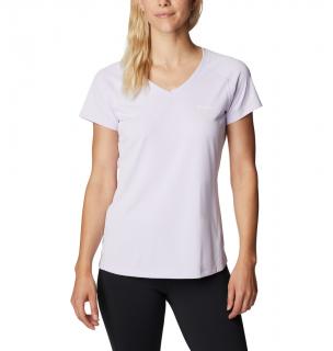 Columbia Dámske tričko Zero Rules™ Short Sleeve Shirt Veľkosť: L, Farba: Purple Tint
