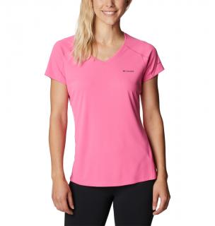 Columbia Dámske tričko Zero Rules™ Short Sleeve Shirt Veľkosť: S, Farba: Wild Geranium