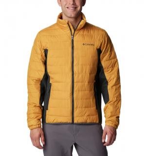 Columbia pánska bunda Powder Lite™ Hybrid Jacket žltá Veľkosť: L, Farba: Raw Honey, Shar