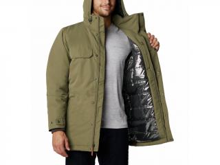 Columbia Pánska bunda Rugged Path™ Parka zelená Veľkosť: L, Farba: Stone Green