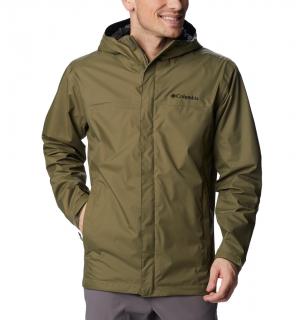 Columbia Pánska bunda s membránou Watertight™ II Jacket zelená Veľkosť: L, Farba: Stone Green