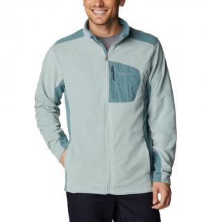 Columbia Pánska flecce mikina Klamath Range™ Full Zip zelená Veľkosť: L, Farba: Niagara, Metal