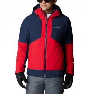 Columbia Pánska lyžiarska bunda Centerport™ II Jacket červená Veľkosť: M, Farba: Mountain Red, C