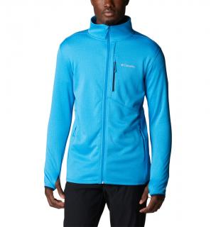 Columbia Pánska mikina Park View™ Fleece Full Zip modrá Veľkosť: L, Farba: Compass Blue