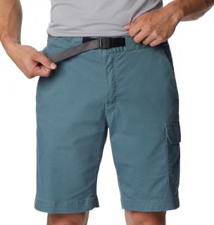 Columbia Pánske šortky Pacific Ridge™ Belted Utility Short Veľkosť: 34, Farba: Metal