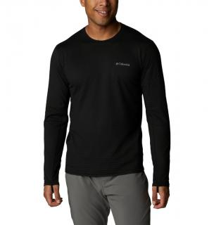 Columbia Pánske tričko M Bliss Ascent™ Long Sleeve čierne Veľkosť: L, Farba: Black