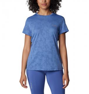 Columbia TITANIUM Dámske tričko funkčné Bluebird Canyon™ Short Sleeve Crew Veľkosť: L, Farba: Eve Popflorid J