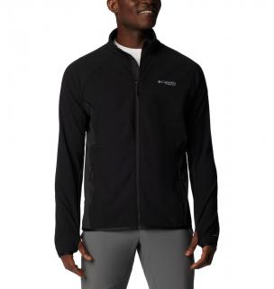 Columbia TITANIUM Pánska bunda Spectre Ridge™ Full Zip Tech Fleece čierna Veľkosť: L, Farba: Black