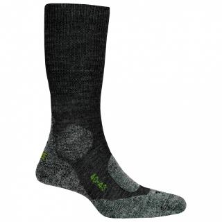 PAC Turistické ponožky MERINO 65% Medium Veľkosť: 40-43, Farba: Antracite-Forest