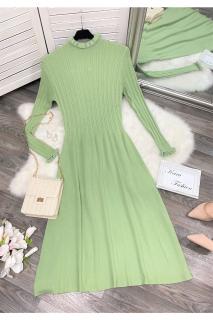Zelené úpletové šaty Amhia veľkosť: M/L