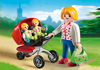PLAYMOBIL 5573 - Kočík pre dvojičky