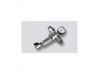 Mechanický vodný filter s manometrom 16 barov Varianta: Veľkosť pripojenia: 1