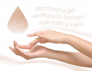 Perfect Hands – 3v1 – dezinfekčný gél na ruky s hydratačným krémom a upokojujúcim balzamom Objem: 200 ml
